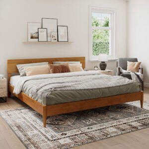 AZKIWOOD WOODBED ARIA KING LIGHT TOFFEE #1
